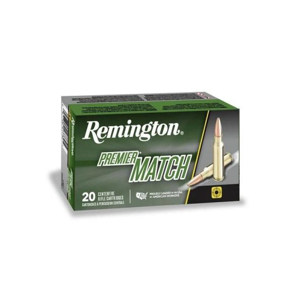 Remington Premier Match Rifle Ammunition 6.8 SPC 115 gr BTHP 2625 fps 20/ct