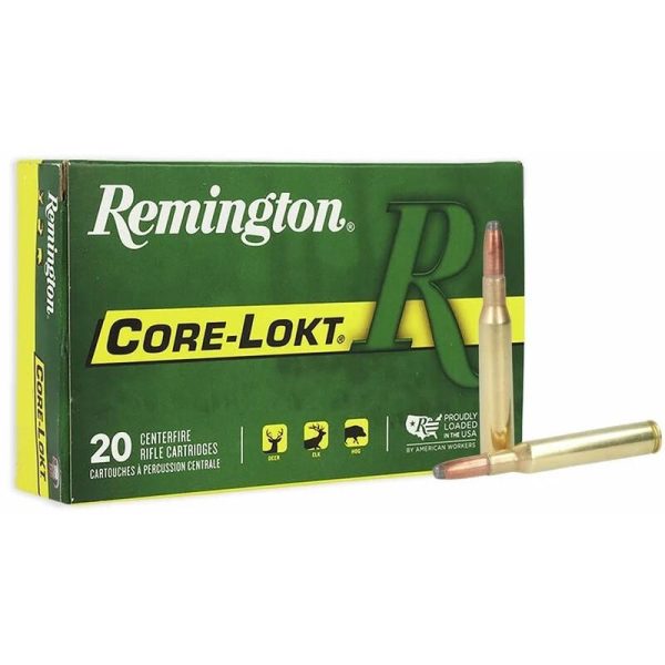 Remington Core-Lokt Rifle Ammunition .270 Win 150 gr SP 2850 fps 20/ct