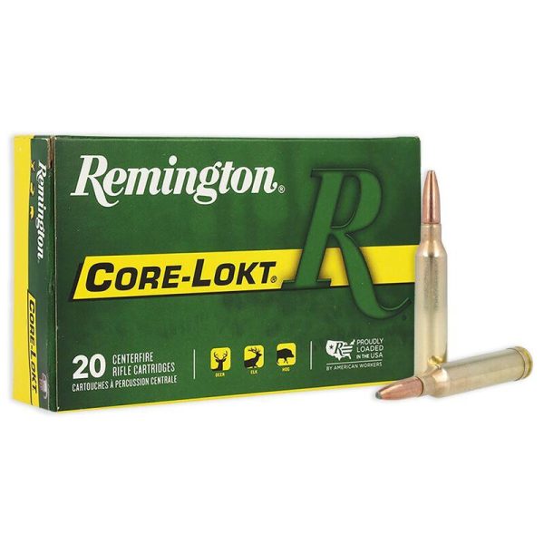 Remington Core-Lokt Rifle Ammunition 7mm Rem Mag 175 gr PSP 2860 fps 20/ct