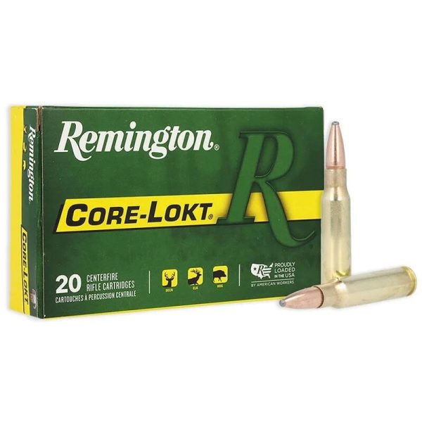 Remington Core-Lokt Rifle Ammunition .308 Win 150 gr PSP 2820 fps 20/ct