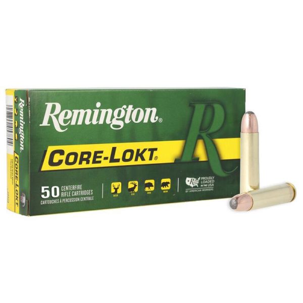 Remington Core-Lokt Rifle Ammunition .30 Carbine 110 gr SP 1990 fps 50/ct