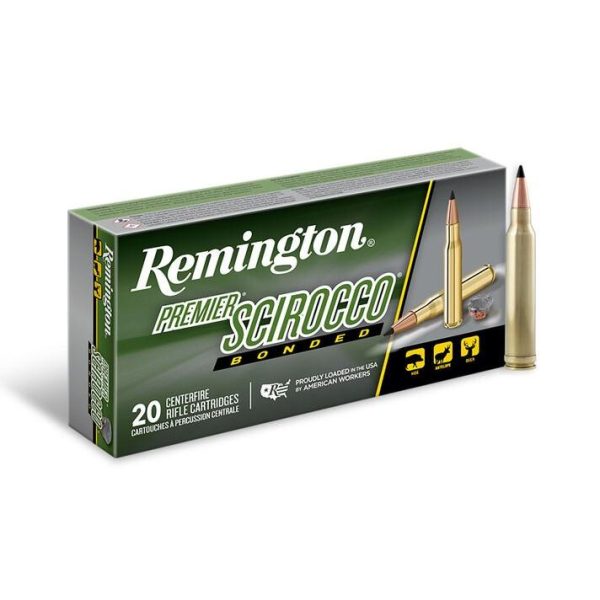 Remington Premier Scirocco Rifle Ammunition 300 Win Mag 180 gr PT 2960 fps 20/ct