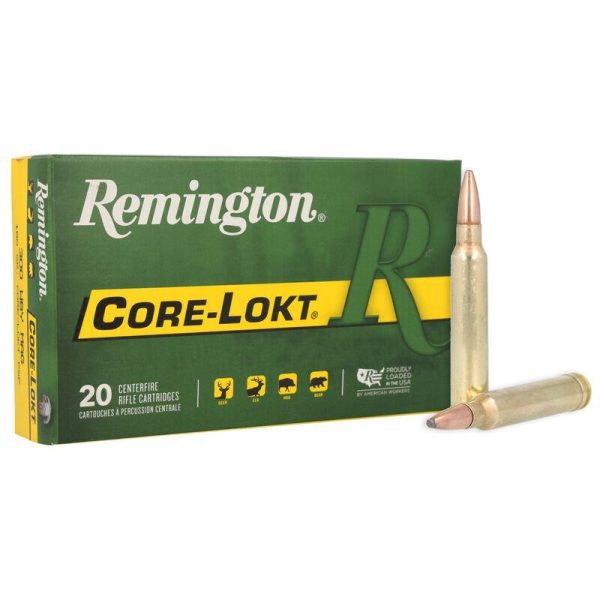 Remington Core-Lokt Rifle Ammunition .300 Win Mag 180 gr PSP 2960 fps 20/ct