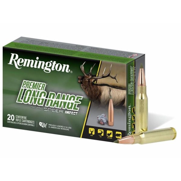 Remington Premier Long Range w/Speer Impact Rifle Ammunition .308 Win 172gr PT 2635 fps 20/ct