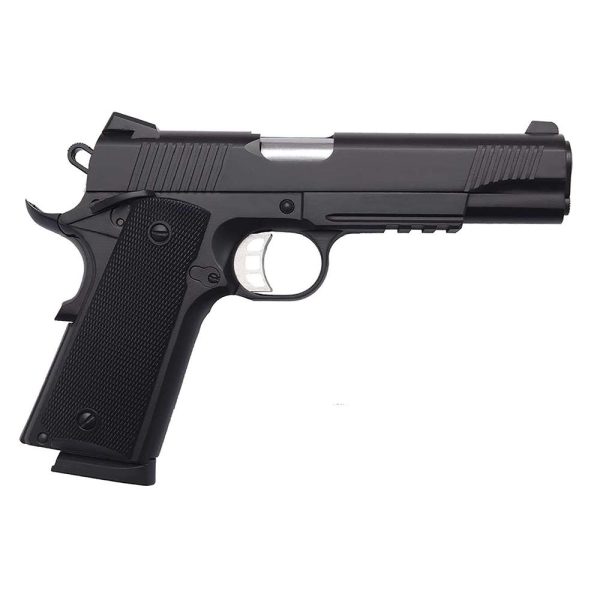 SDS Imports Tisas 1911 Duty B9R Handgun 9mm Luger 9rd Magazine 5" Barrel Black Cerakote Enhanced Features incl/ 2 Magazines