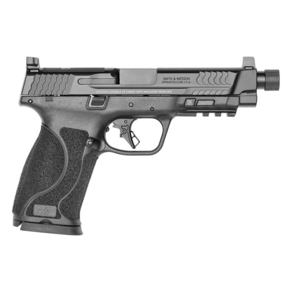 Smith & Wesson M&P 45 M2.0 Full Size Handgun 45 Auto 10rd Magazines(2) 5" Threaded Barrel Black Finish