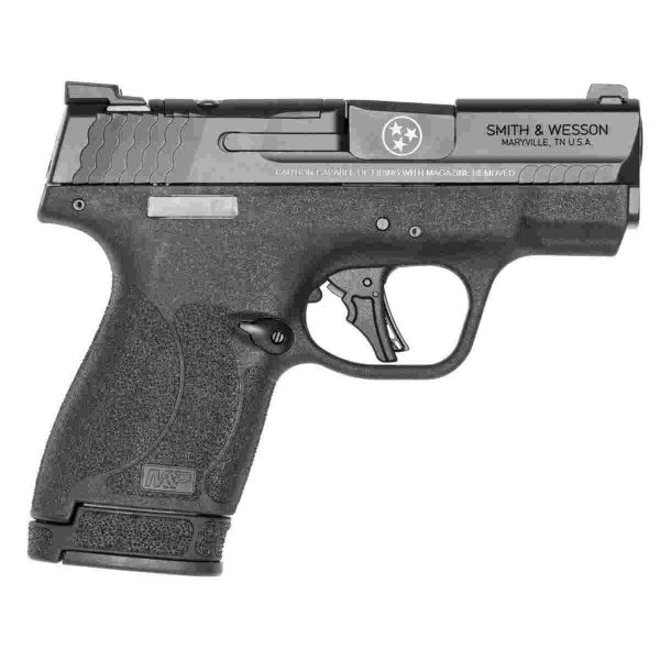 S&W M&P 9 Shield Plus OR TN Logo Handgun 9mm Luger 10&13rd Magazines 3.1" Barrel Night Sights No Safety