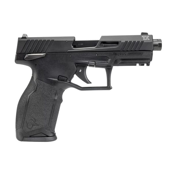 Taurus TX22 Handgun .22 LR 16&22rd Magazines 4.6" Threaded Barrel Black Slide/Black Frame