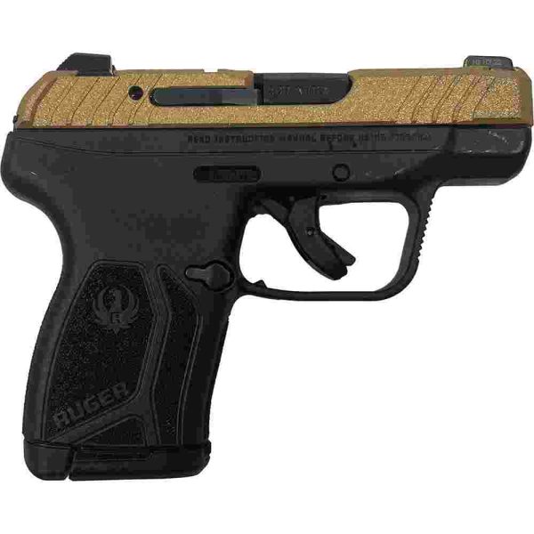 Ruger LCP 380 Max Exclusive "Gold Glitter" Handgun .380 Auto 10rd Magazine 2.75" Barrel