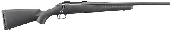 RUGER AMERICAN RIFLE COMPACT 7MM 08 REM BA RIFLE 18 BBL Matte BLK