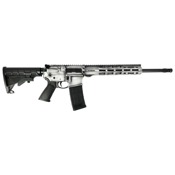 Ruger AR-556 Custom "White Destressed" Rifle 5.56mm 30rd Magazine 16.10? Barrel