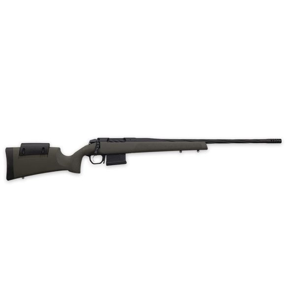 Weatherby 307 Range XP Rifle .240 Wby Mag 5rd Magazine 24" Barrel + 2" Brake OD Green Stock