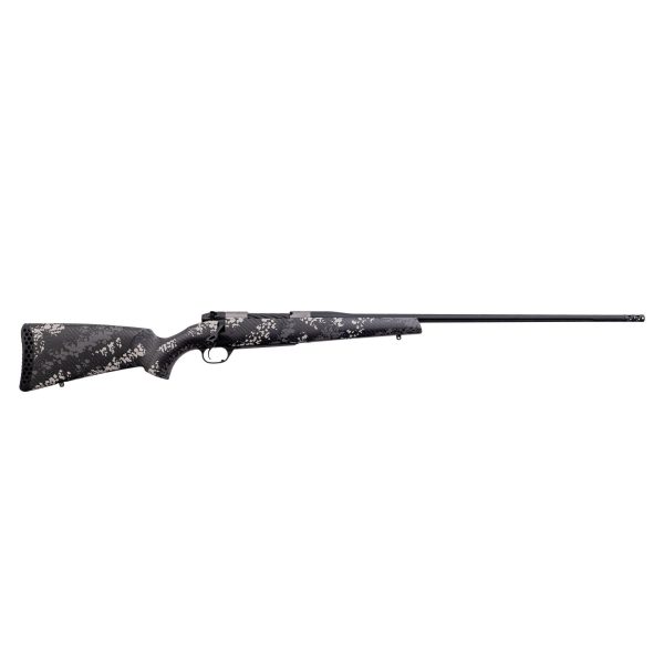 Weatherby Mark V Backcountry 2.0 Ti .Rifle 257 Wby. Mag 3rd Magazine 26" Barrel Synthetic Stock Grey and White