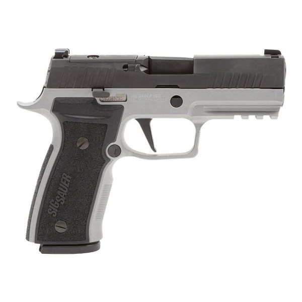 Sig Saur P320 AXG Carry Two-Tone Handgun 9mm Luger 10rd Magazines(2) 3.9" Barrel Night Sights