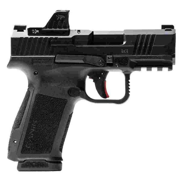 Canik Mete MC9L Handgun 9mm Luger 17rd Magazines(2) 3.18" Barrel Optic Ready Black w/MeCANiK MO1