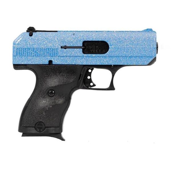 HiPoint C-9 Blue Sparkle Handgun 9mm Luger 8rd Magazine 3.5" Barrel Blue Slide with black Grip