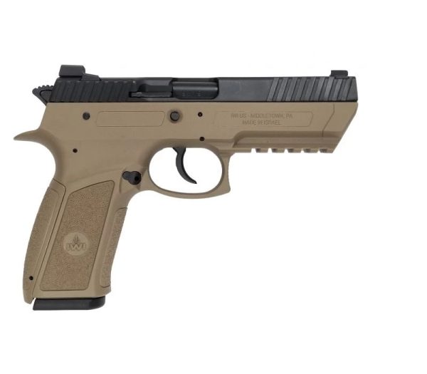 IWI - ISRAEL WEAPON INDUSTRIES JERICHO ENHANCED 9MM FDE 4.4"