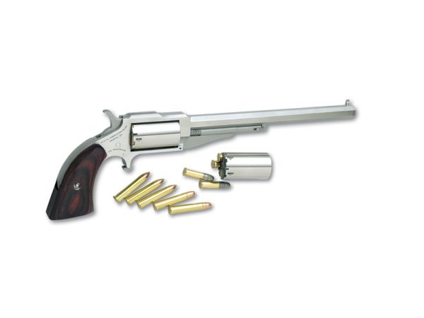 NORTH AMERICAN ARMS SHERIFF 22LR/22MAG 6" SS 5SH