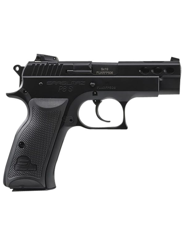 SAR FIREARMS P8S COMPACT 9MM BLK 3.8" 17+1