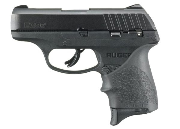 RUGER EC9S 9MM BLK 7+1 FS HOGUE GRIP