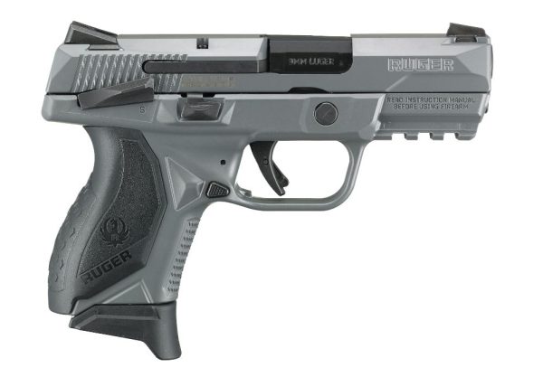 RUGER AMER CMPCT 9MM 3.55" GRAY 17+1