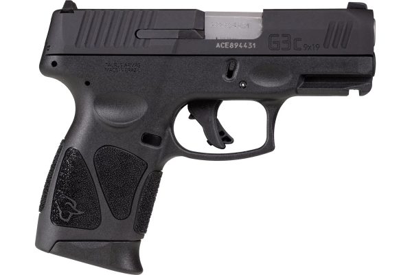 TAURUS G3C 9MM BLK/BLK 3.2" 12+1 NMS