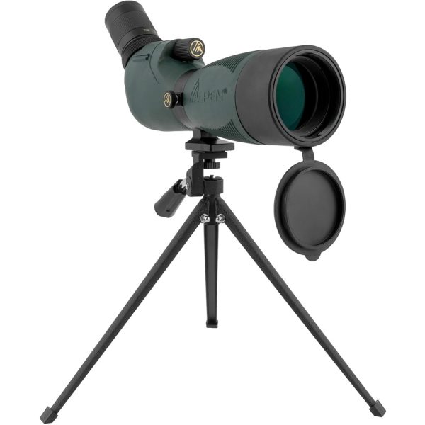 Alpen Kodiak Spotting Scope 20-60X60w/45 Degree EP,Waterproof,Case,Tripod GRN