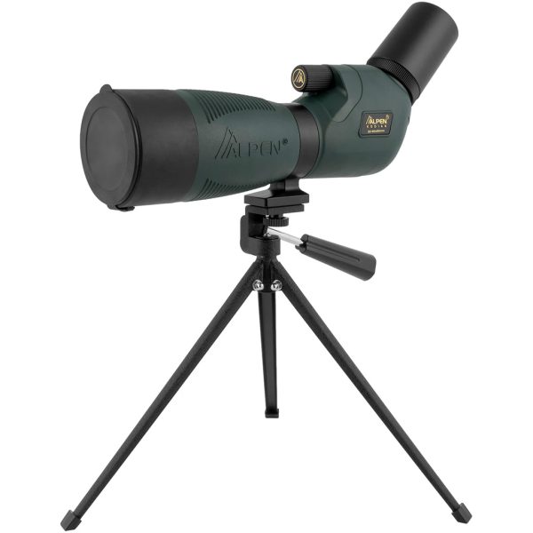 Alpen Kodiak Spotting Scope 20-60X60w/45 Degree EP,Waterproof,Case,Tripod GRN - Image 3