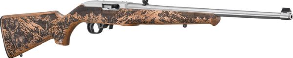 RUGER 10/22 MULE DEER 22LR - STAINLESS MULE DEER STK (TALO)