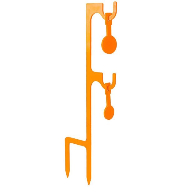 Champion Rimfire Double Target Hanger and Two Targets Orange Box