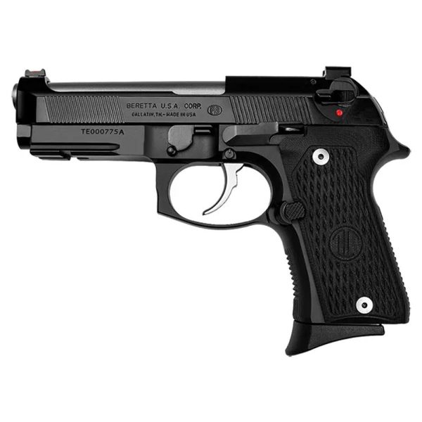 Beretta 92G Elite LTT Compact Handgun 9mm Handgun 15/rd Magazines (3) 4.25" Barrel Black Fiber Optic Sights