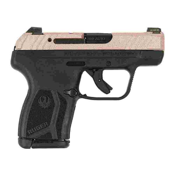 Ruger LCP 380 Max CSSI Exclusive Rose Gold Glitter Handgun .380 Auto 10rd Magazine 2.75" Barrel