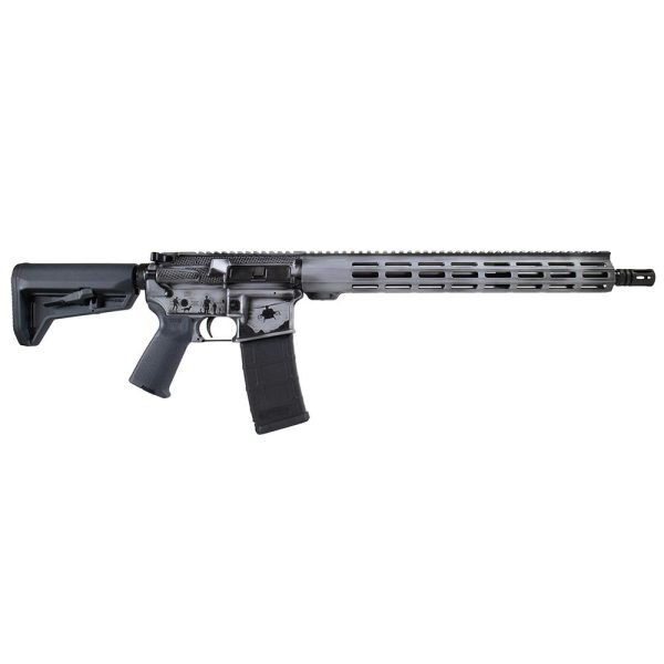 Shark Coast Tactical "Armed Forces Grey" AR-15 Rifle 5.56mm 30rd Magazine 16" Barrel 15" MLOK Handguard